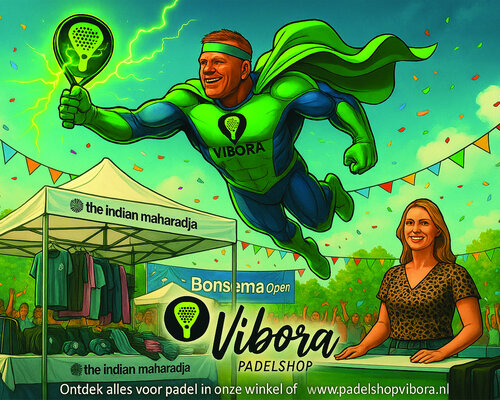 Bonsema Packaging Padel Open 2025 – Padel, Pubquiz & Topdeals bij Padelshop Vibora