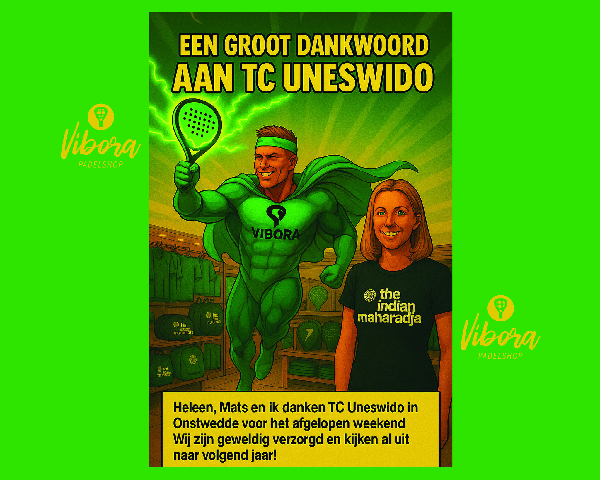 The Indian Maharadja te gast bij Kia Virena Open Onstwedde – Dank aan TC Uneswido!