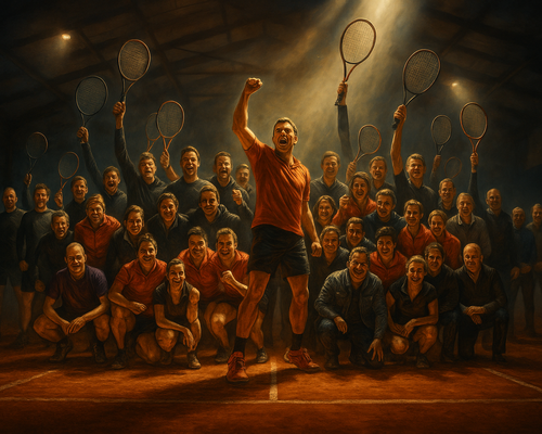 Bedrijvencompetitie Winschoten Tennis – A-poule: Spannende start en dubbele remises