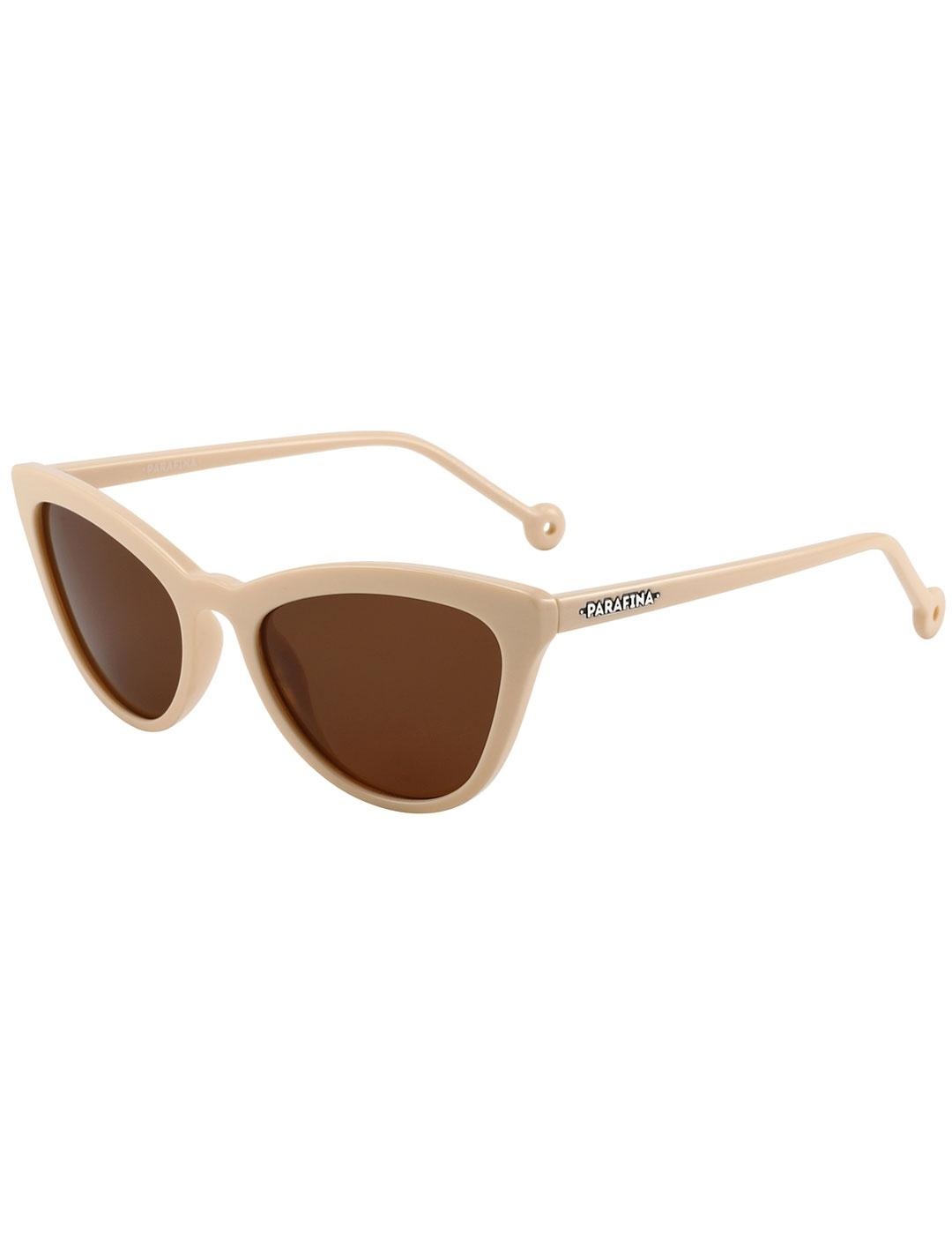 Parafina, het spaanse ecologische topmerk op het gebied van zonnebrillen, nu bij Padelshop Vibora!!! Colina Creamy Royal Caramel Sunglasses