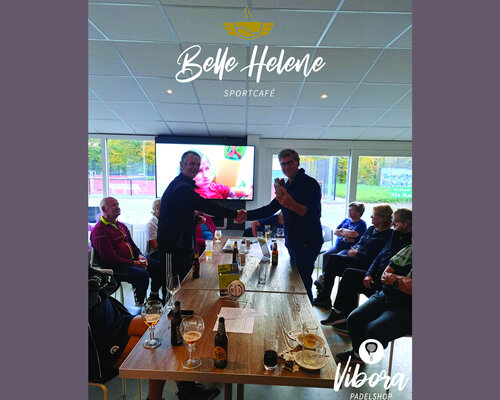 Een bruisende dag bij Sportcafé Belle Helene – Wandelaars, tennissers, padellers & veel gezelligheid!