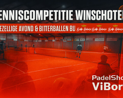 Tennis, strijd én humor in Winschoten! Bekijk de stand van de competitie en ontdek wie er het hardst smashte dit weekend