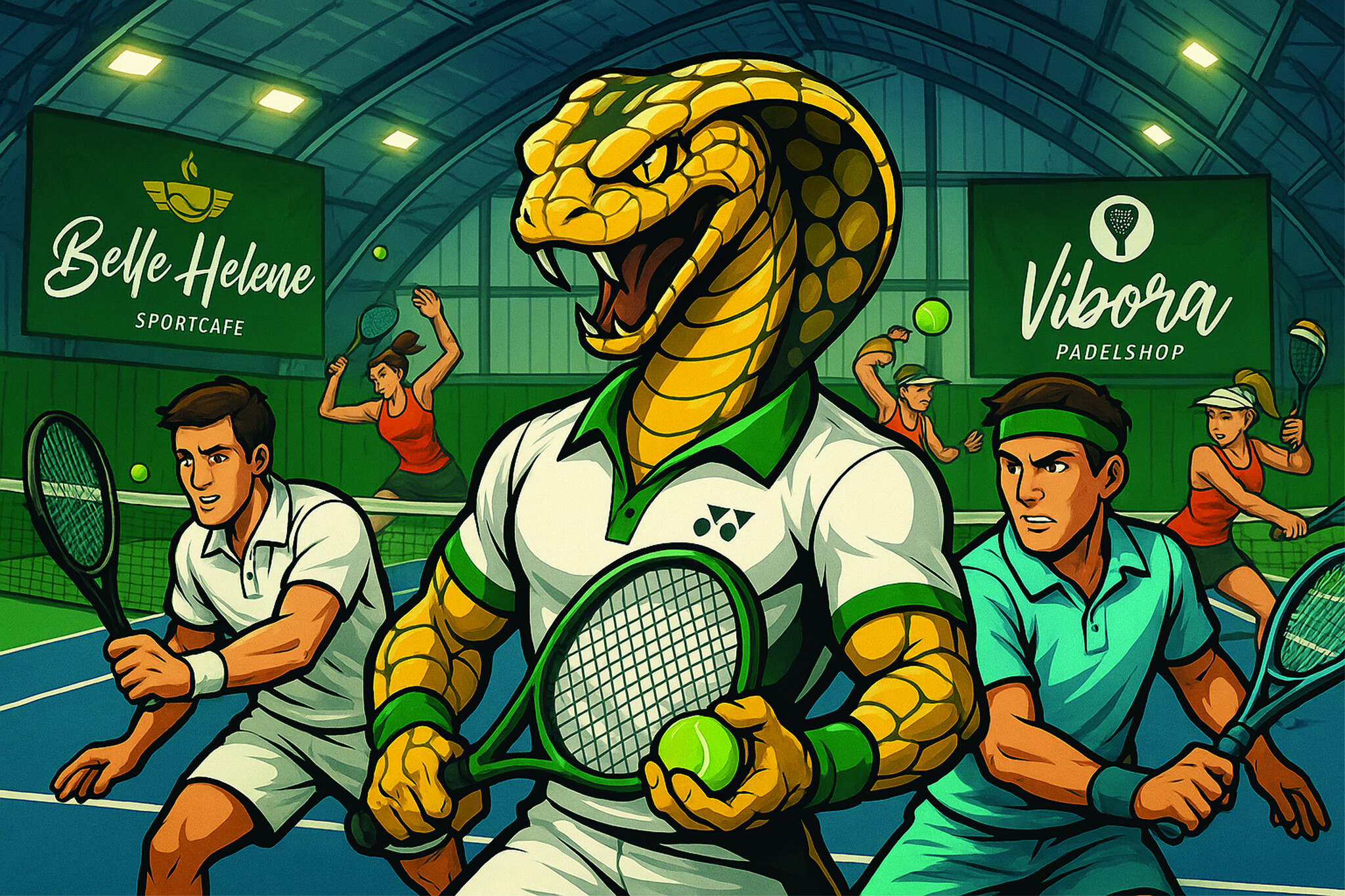 Bedrijfscompetitie Tennis 14-11-2025 – Uitslagen, Stand & Verslag | Tennishal Belle Helene