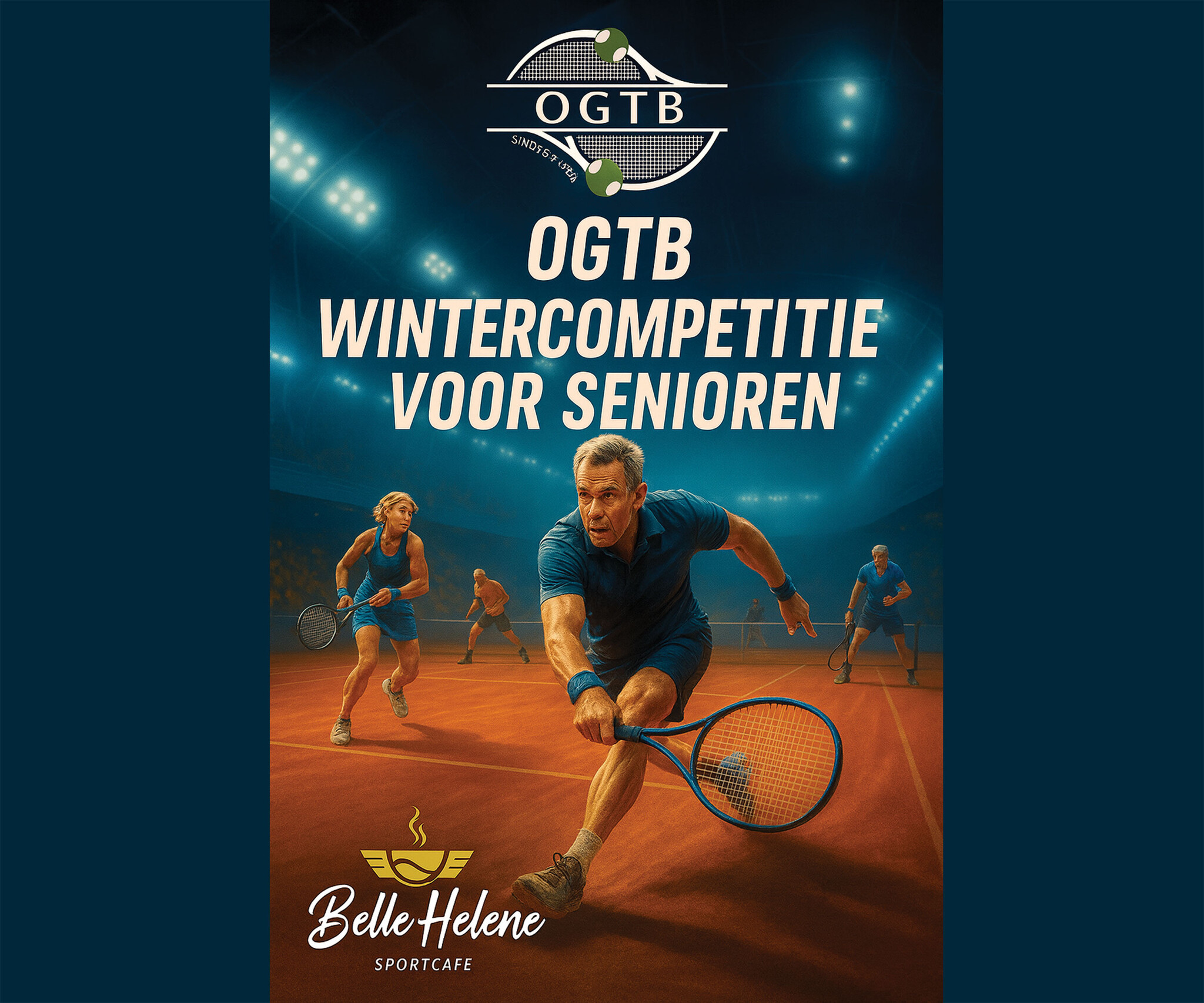 OGTB Wintercompetitie voor Senioren: Warm de Winter Door in de Tennishal van Winschoten!