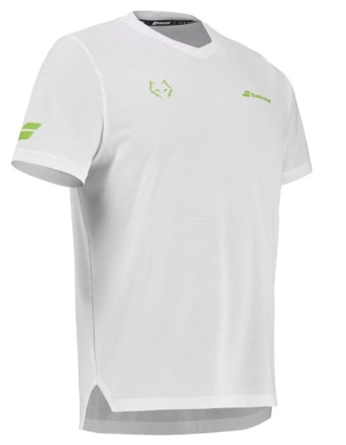 Babolat Crew Neck Tee J. LeBron T-Shirt Wit