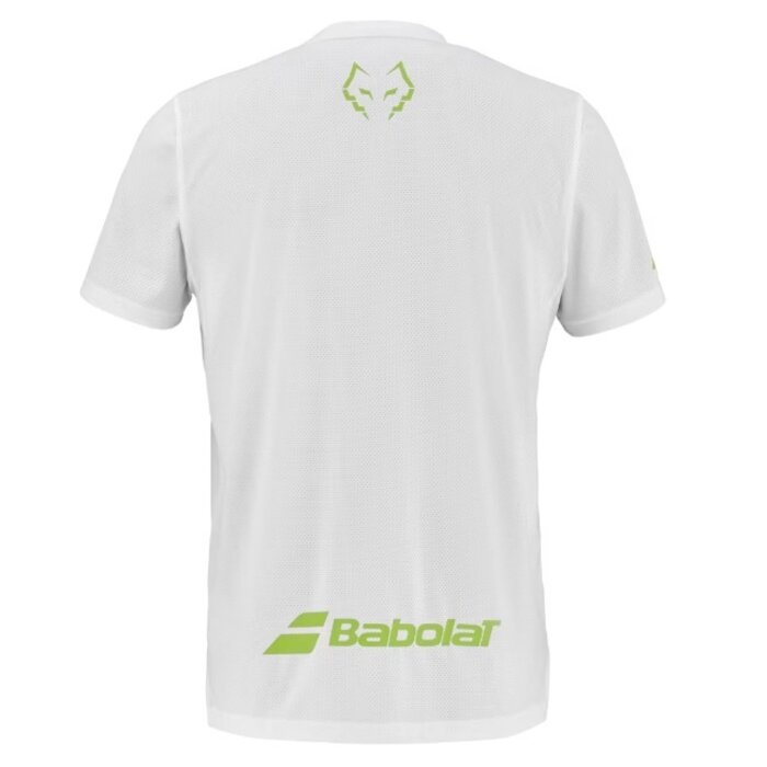 Babolat Crew Neck Tee J. LeBron T-Shirt Wit