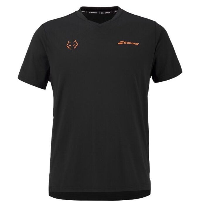 Babolat Crew Neck Tee Juan Lebrón 2026 T-Shirt Zwart