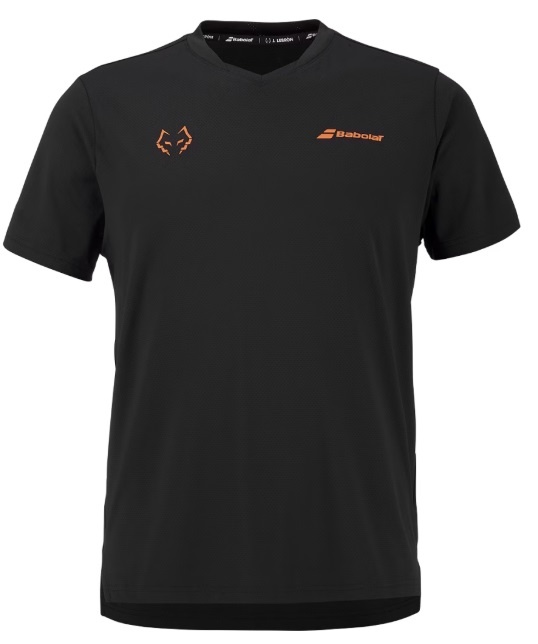 Babolat Crew Neck Tee Juan Lebrón 2026 T-Shirt Zwart