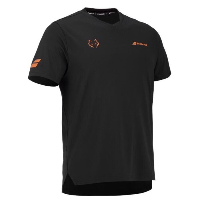 Babolat Crew Neck Tee Juan Lebrón 2026 T-Shirt Zwart