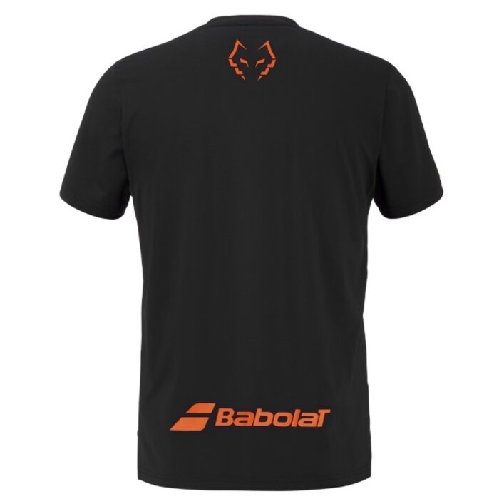 Babolat Crew Neck Tee Juan Lebrón 2026 T-Shirt Zwart