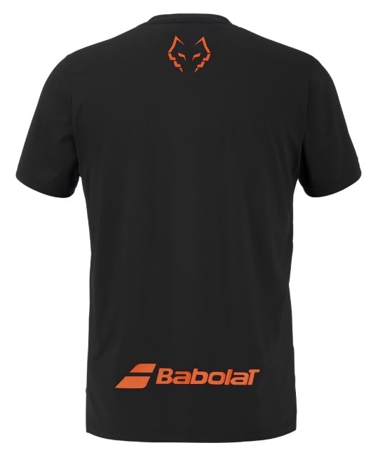 Babolat Crew Neck Tee Juan Lebrón 2026 T-Shirt Zwart