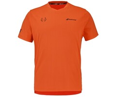 Babolat Crew Neck Tee Juan Lebrón 2026 T-Shirt Red Orange