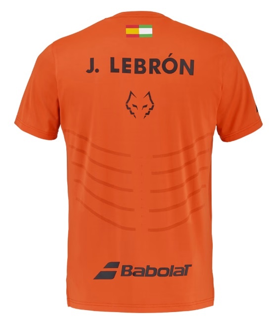 Babolat Replica J. LeBron Shirt 2026 Red Orange