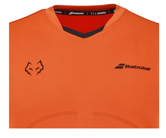Babolat Replica J. LeBron Shirt 2026 Red Orange