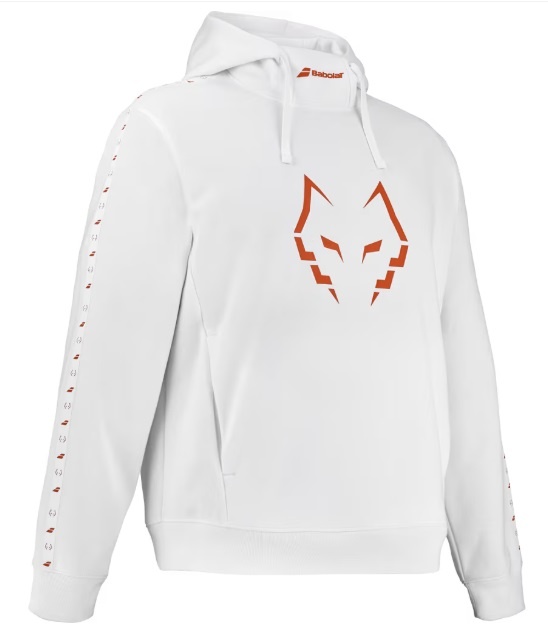 Babolat Hood Sweat J. LeBron White Hoody