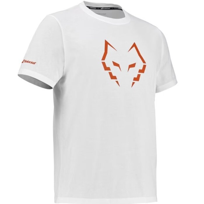 Babolat Cotton Tee Juan LeBron Shirt White