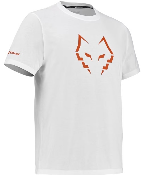 Babolat Cotton Tee Juan LeBron Shirt White