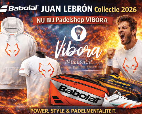 Babolat Juan Lebrón Collectie 2026 – Racketvergelijking & Koopadvies bij Padelshop Vibora
