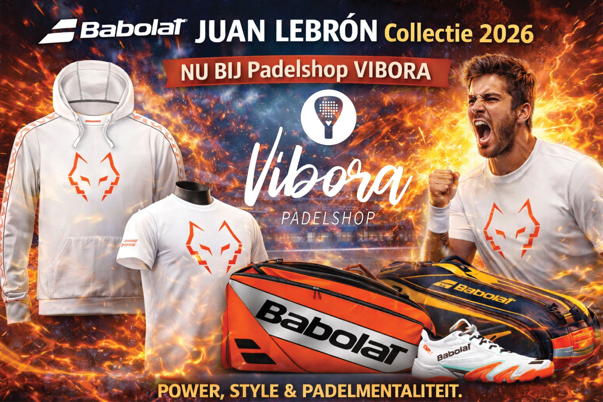 Babolat Juan Lebrón Collectie 2026 – Racketvergelijking & Koopadvies bij Padelshop Vibora
