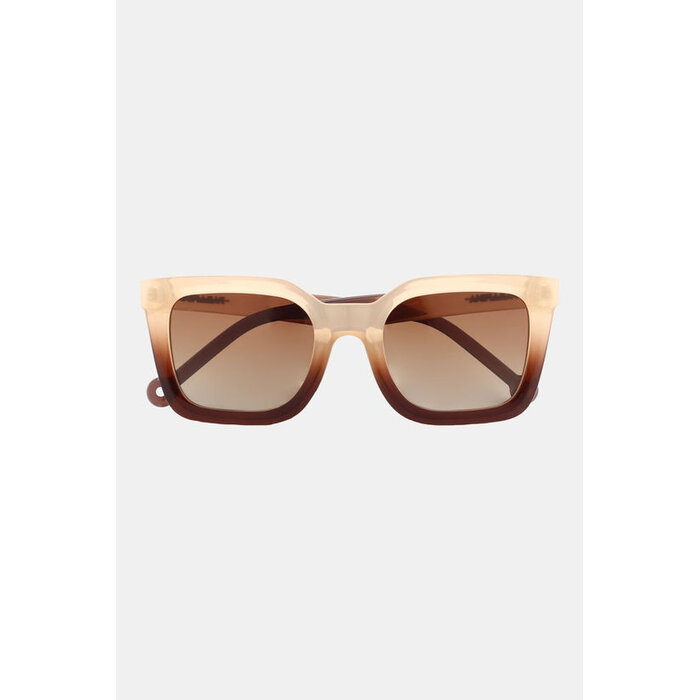 Parafina Cometa Beige Bruin Zonnebril