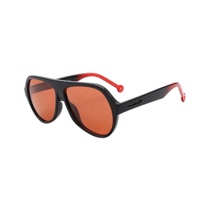 Parafina Magma Shiny Black/Red Zonnebril