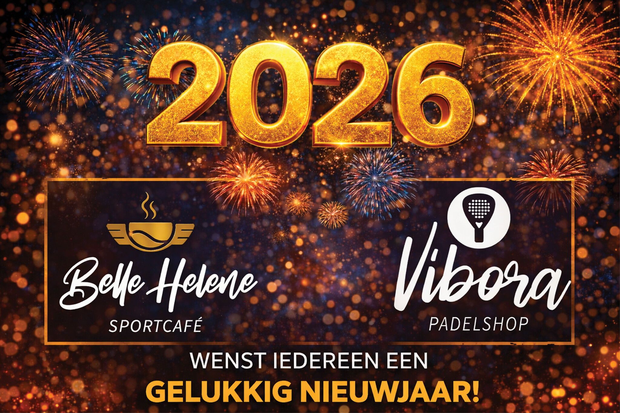 2026 wordt een knaljaar bij Padelshop Vibora & Sportcafé Belle Hélène