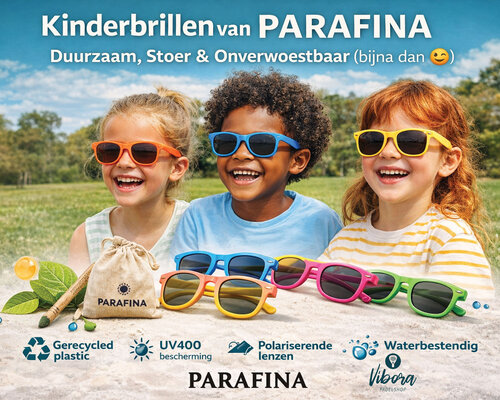 Kinderbrillen Parafina | Duurzame zonnebrillen voor kids – Padelshop Vibora