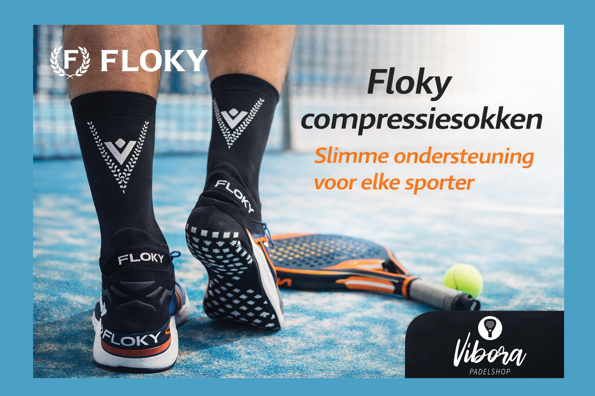 Floky compressiesokken: slimme ondersteuning voor elke sporter