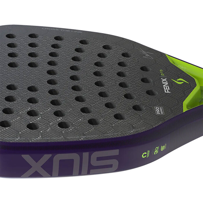 Siux Fenix Pro 2026 Glow Purple Padel Racket