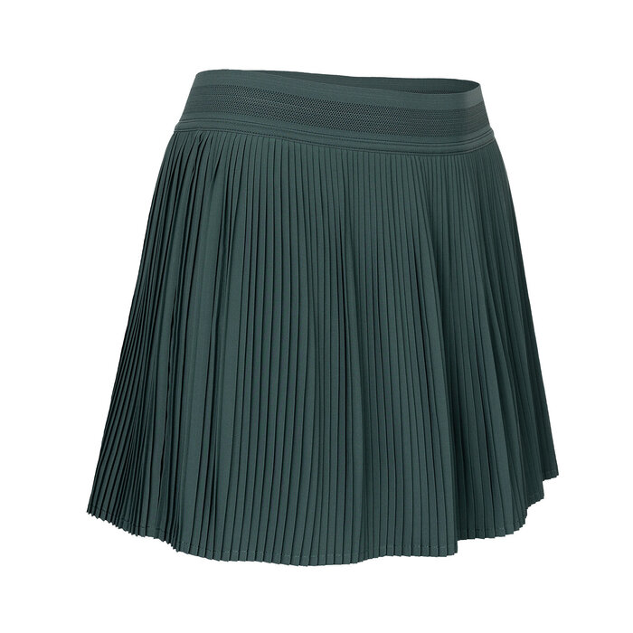 Indian Maharadja Women Fine Pleated Skirt Hunter Green Dames