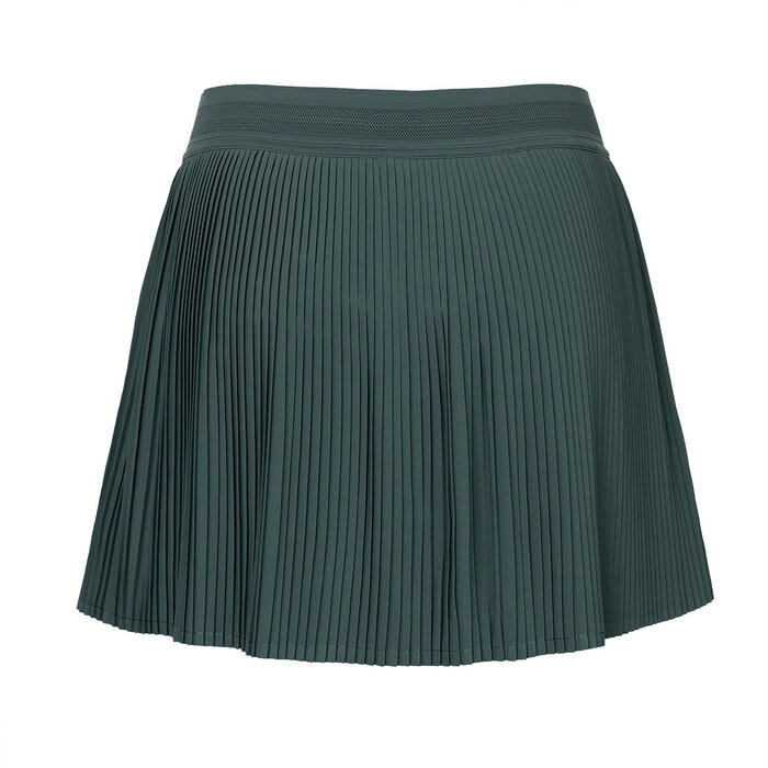 Indian Maharadja Women Fine Pleated Skirt Hunter Green Dames