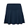 Women Flowing Skirt Night Blue Dames Rok