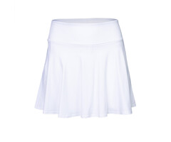 Indian Maharadja Women Flowing Skirt White