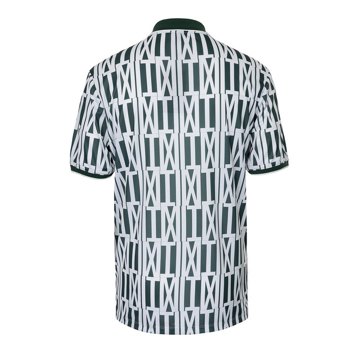 Indian Maharadja Men Pique Printed Polo Hunter Green Mannen