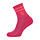 Striped Short Sock Berry Rose Sokken