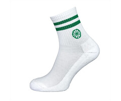 Indian Maharadja Striped Short Sock Light Grey Melange