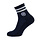 Striped Short Sock Night Blue Sokken