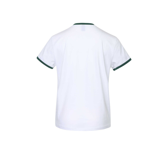 Indian Maharadja Women Racket Tee Hunter Green Vrouwen Shirt