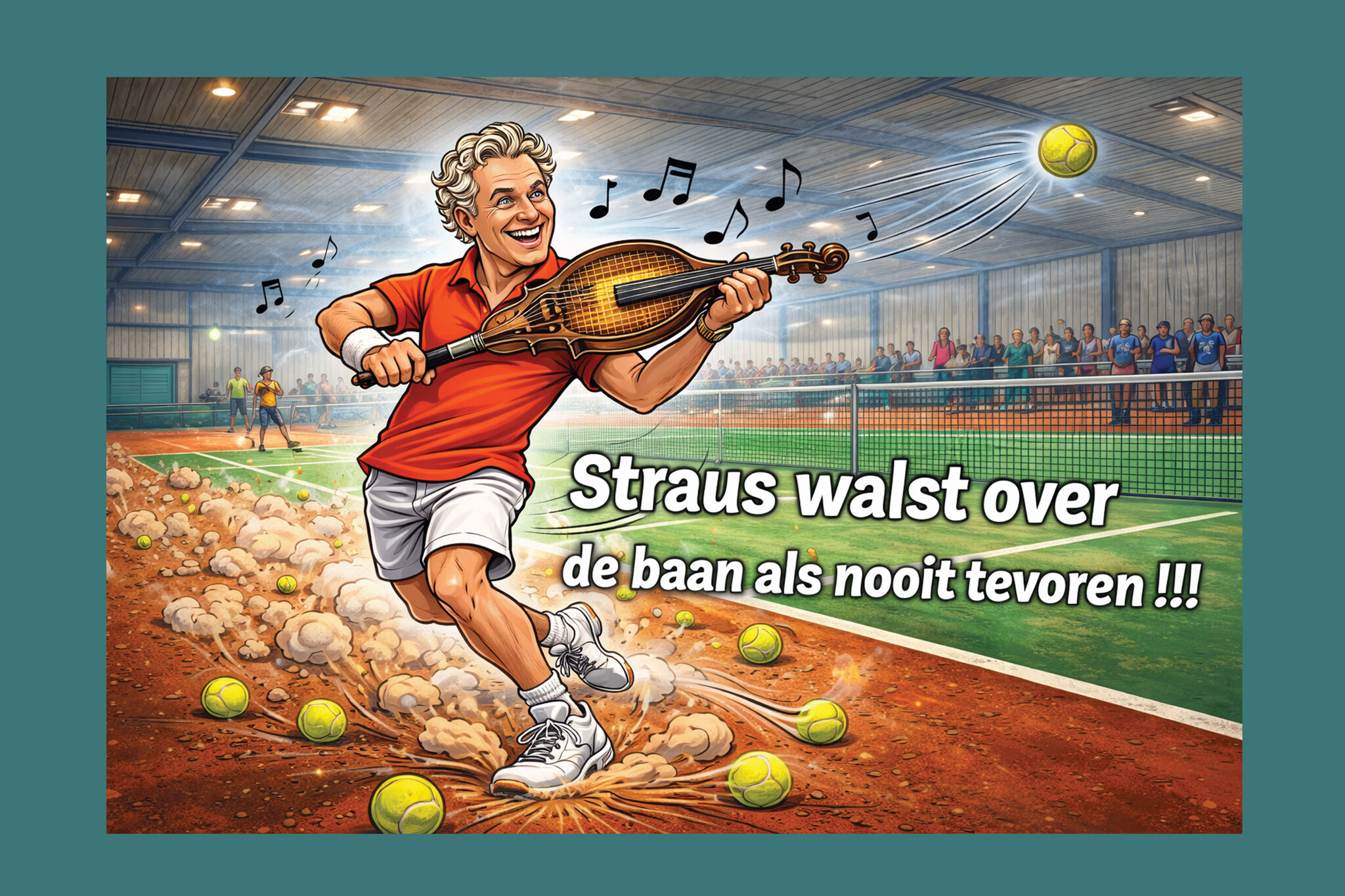 B-poule bedrijfscompetitie Winschoten: Hanos domineert, Tennishal & Padelshop Vibora gelijk