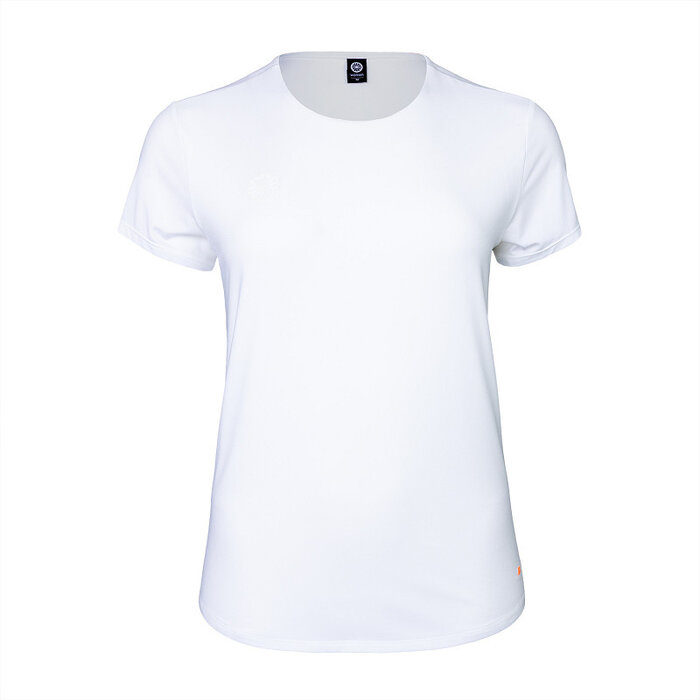 Indian Maharadja Women Breeze Round Neck Tee White Dames