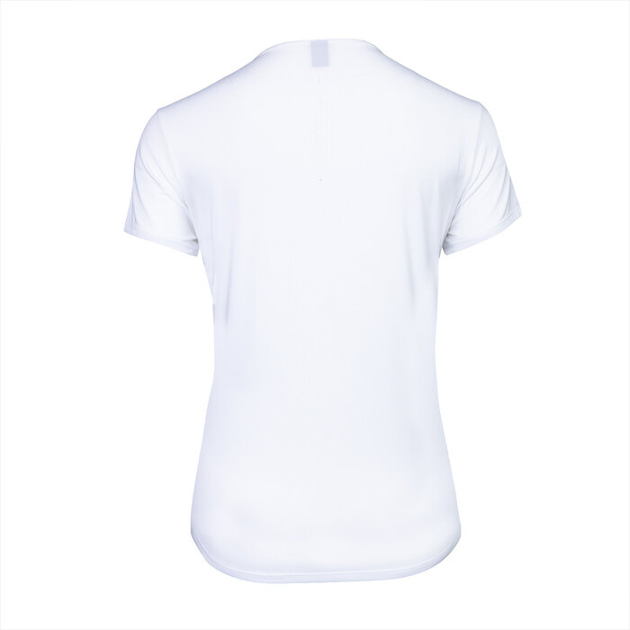 Indian Maharadja Women Breeze Round Neck Tee White Dames