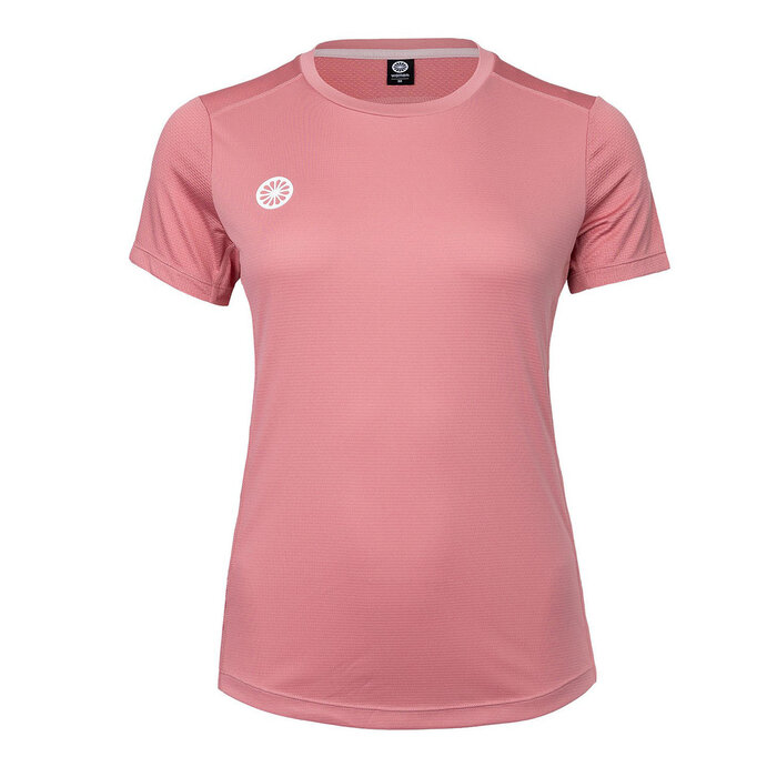 Indian Maharadja Women Agility Round Neck Tee Blush Pink Shirt