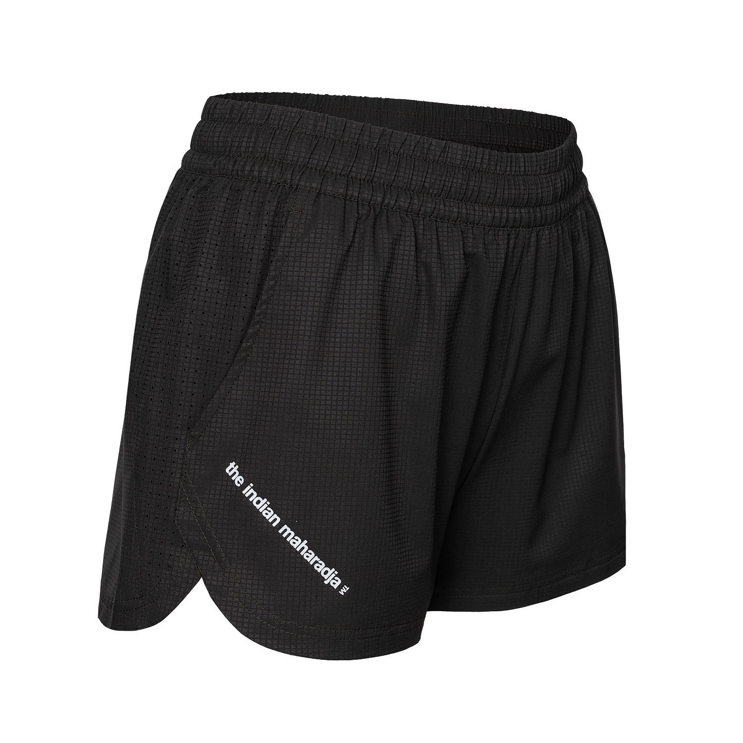 The Indian Maharadja Women 2 in 1 Agility Short Black Olive