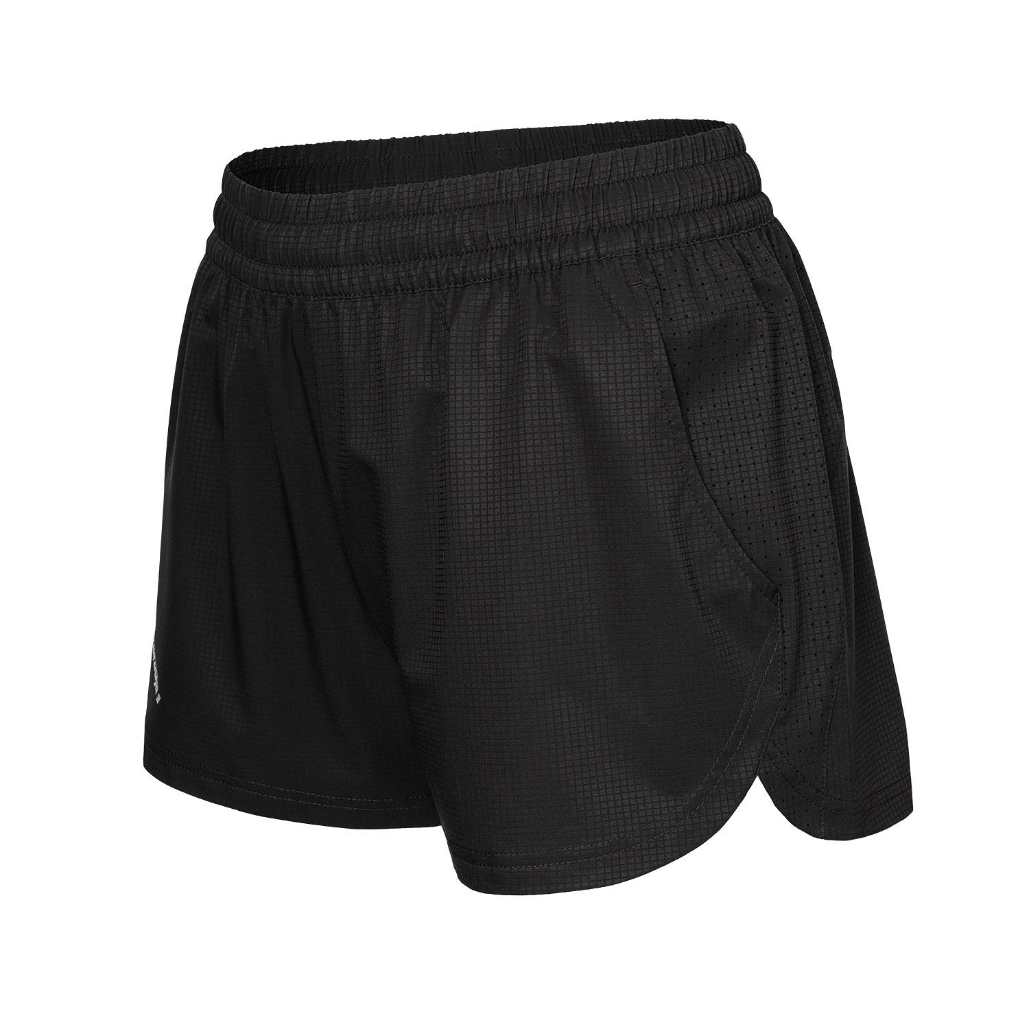 The Indian Maharadja Women 2 in 1 Agility Short Black Olive