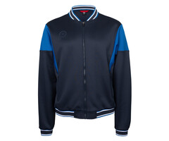 The Indian Maharadja Men Pique Bomber Jacket Night Blue