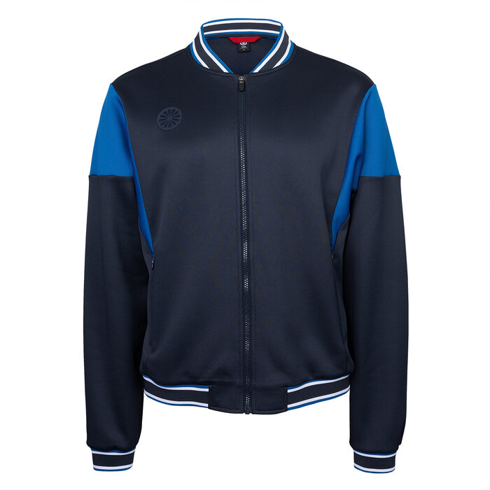The Indian Maharadja Men Pique Bomber Jacket Night Blue