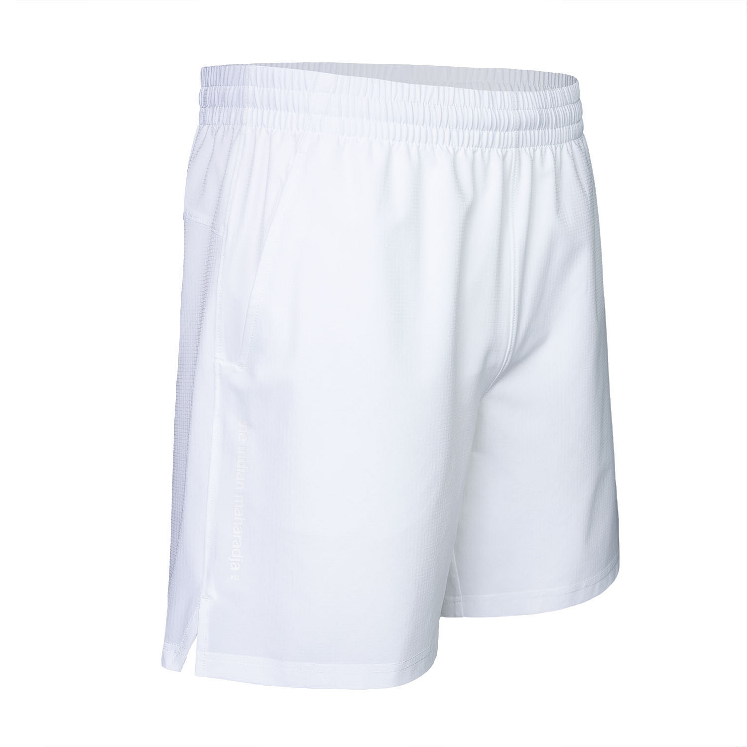 The Indian Maharadja Men Ripstop Short Bright White