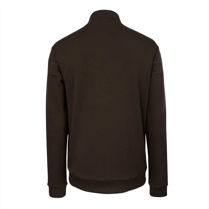 The Indian Maharadja Men Soft Supreme Jacket Black Olive