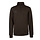 Men Soft Supreme Half Zip Sweater Black Olive