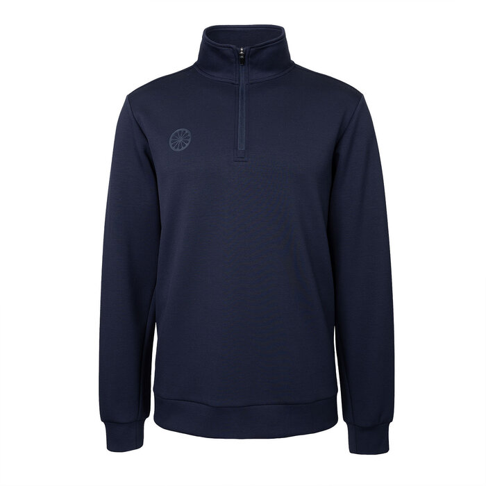 The Indian Maharadja Men Soft Supreme Half Zip Sweater Night Blue